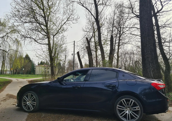 Maserati Ghibli cena 123800 przebieg: 76778, rok produkcji 2015 z Grabów nad Prosną małe 154